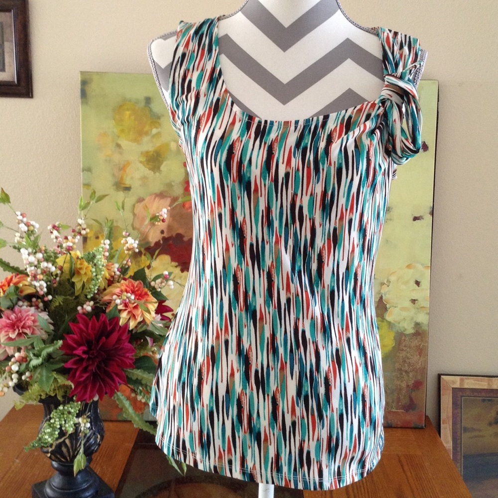 Merona No Sleeve Casual Date Night Blouse